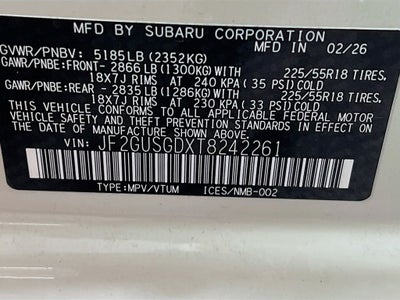 2026 Subaru CROSSTREK Sport Hybrid