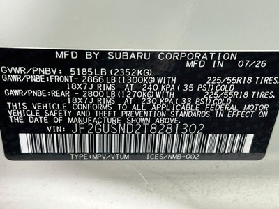 2026 Subaru CROSSTREK Limited Hybrid