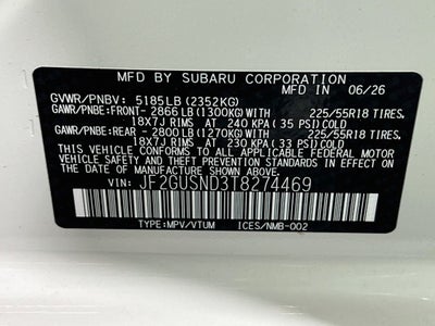 2026 Subaru CROSSTREK Limited Hybrid