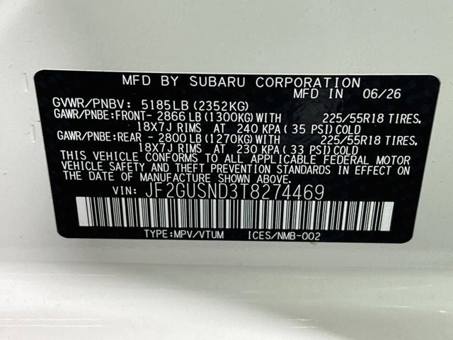 2026 Subaru CROSSTREK Limited Hybrid