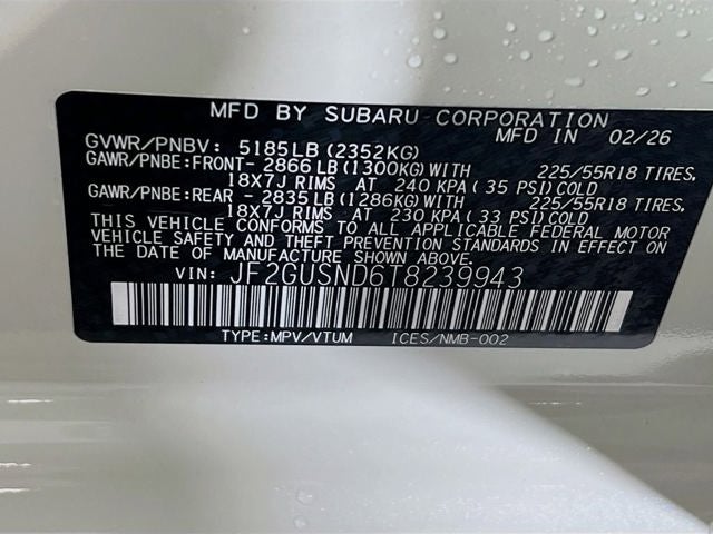 2026 Subaru CROSSTREK Limited Hybrid