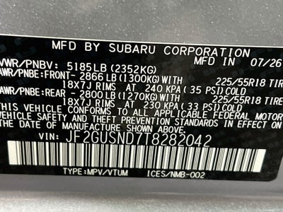 2026 Subaru CROSSTREK Limited Hybrid
