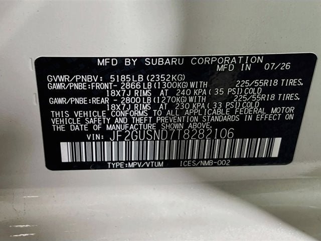 2026 Subaru CROSSTREK Limited Hybrid