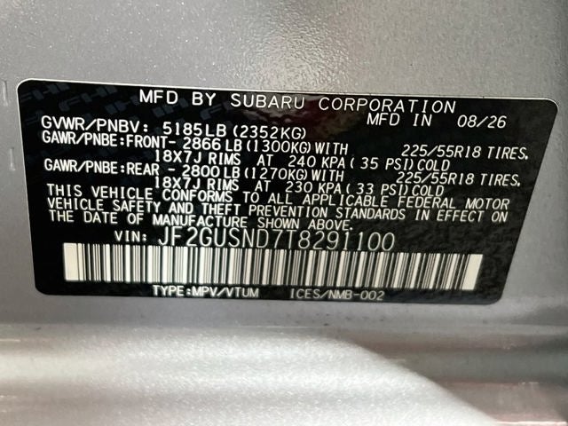 2026 Subaru CROSSTREK Limited Hybrid