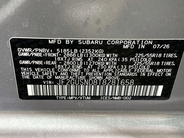 2026 Subaru CROSSTREK Limited Hybrid
