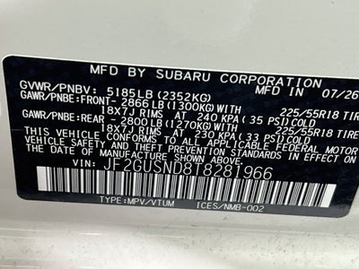 2026 Subaru CROSSTREK Limited Hybrid