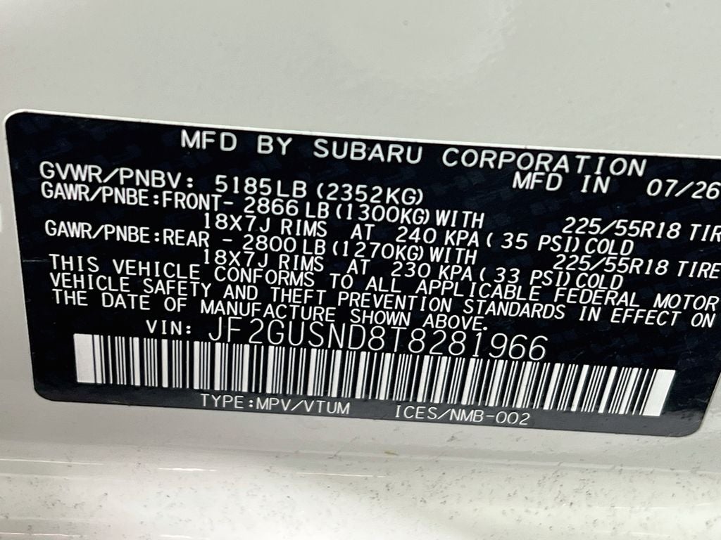 2026 Subaru CROSSTREK Limited Hybrid