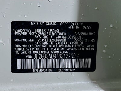 2026 Subaru CROSSTREK Limited Hybrid