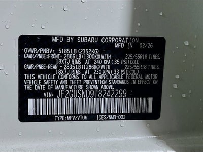 2026 Subaru CROSSTREK Limited Hybrid