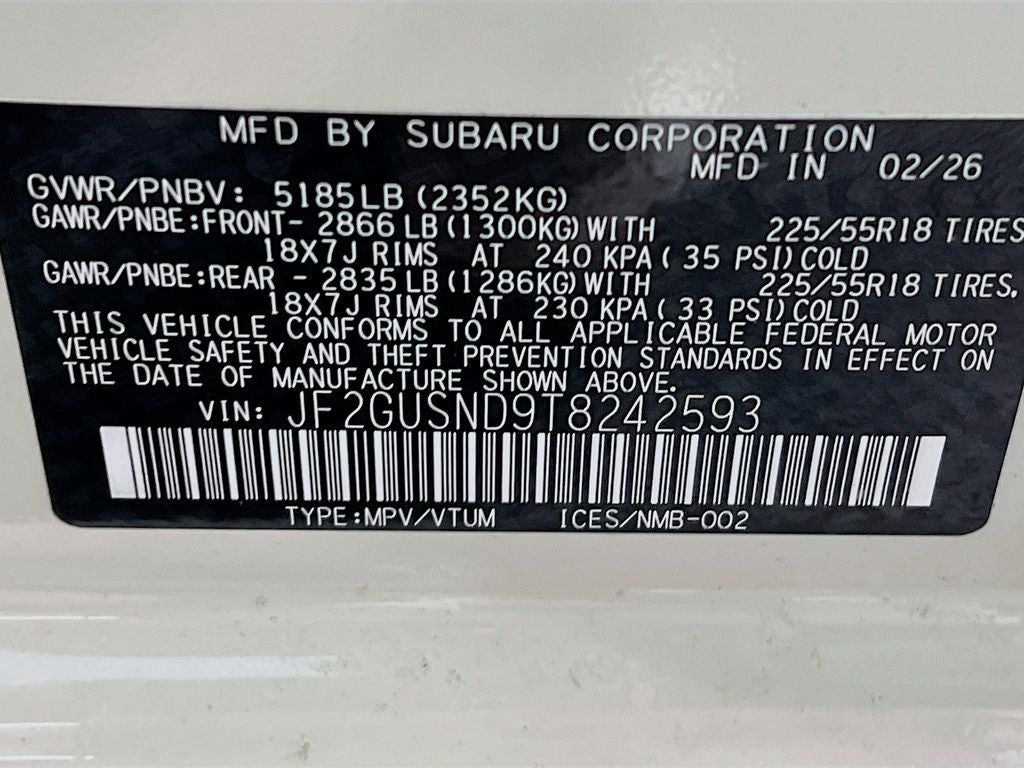 2026 Subaru CROSSTREK Limited Hybrid