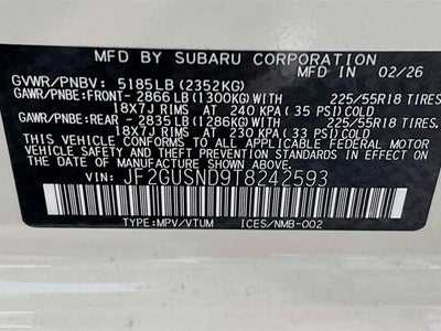 2026 Subaru CROSSTREK Limited Hybrid