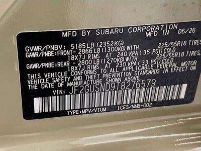2026 Subaru CROSSTREK Limited Hybrid