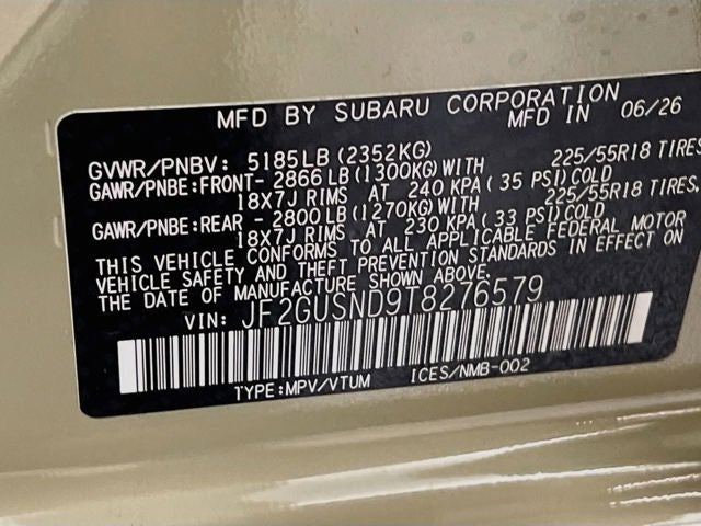 2026 Subaru CROSSTREK Limited Hybrid