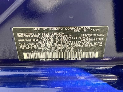 2026 Subaru CROSSTREK Limited Hybrid