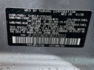 2026 Subaru CROSSTREK Limited Hybrid