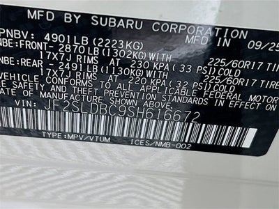 2025 Subaru FORESTER Premium