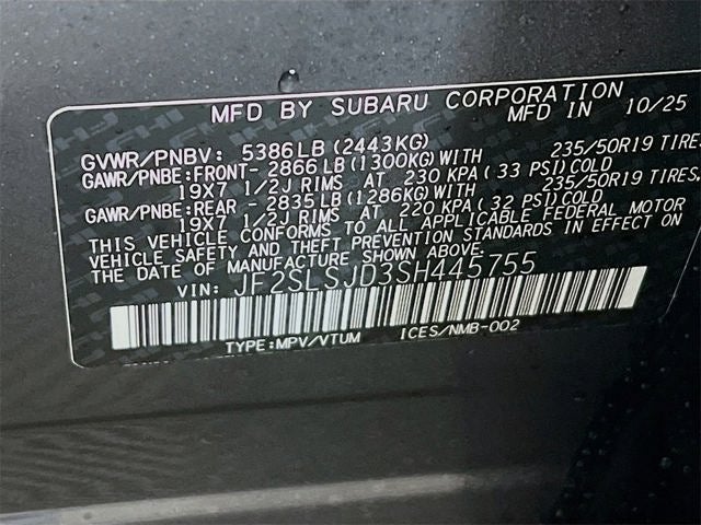 2025 Subaru FORESTER Sport Hybrid