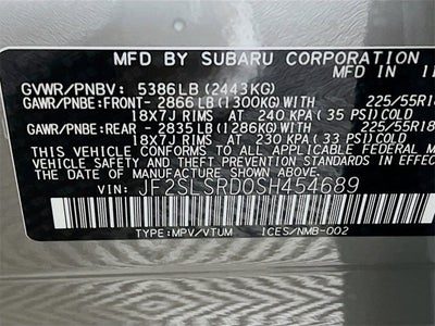 2025 Subaru FORESTER Limited Hybrid