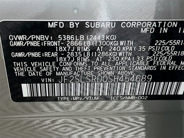 2025 Subaru FORESTER Limited Hybrid