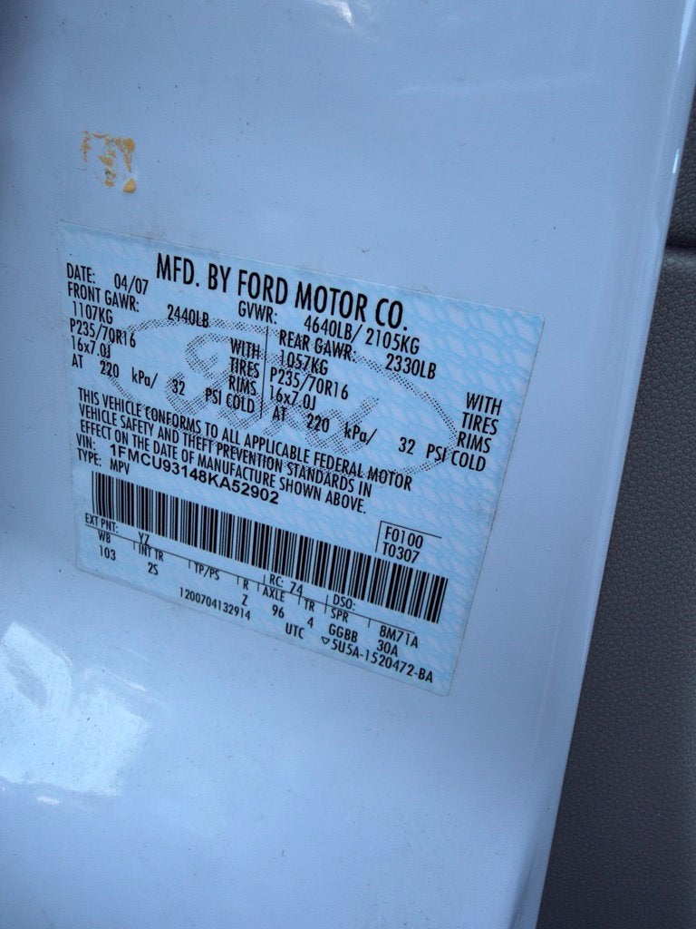 2008 Ford Escape XLT