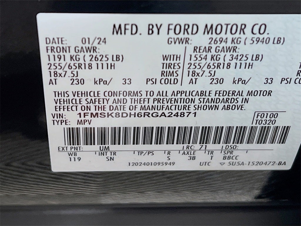 2024 Ford Explorer XLT