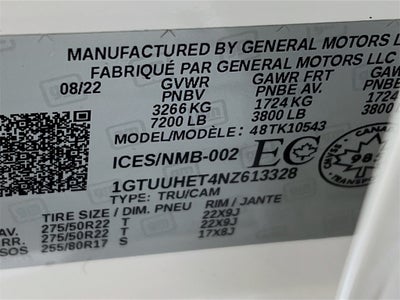 2022 GMC Sierra 1500 Denali Ultimate