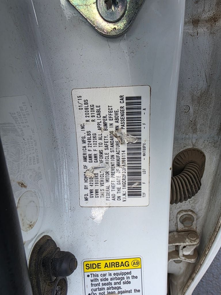 2015 Honda Accord LX