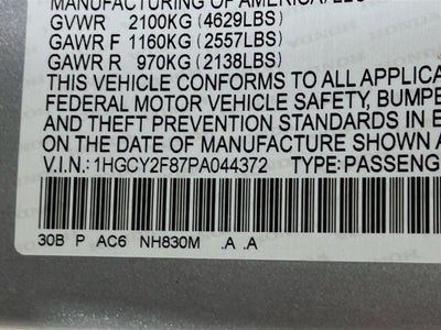 2023 Honda Accord Hybrid Touring