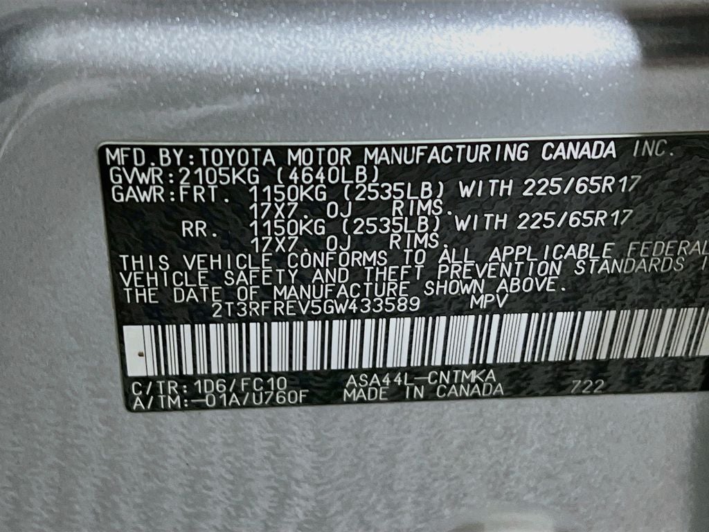 2016 Toyota RAV4 XLE