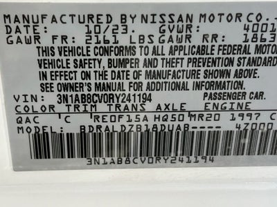 2024 Nissan Sentra SV