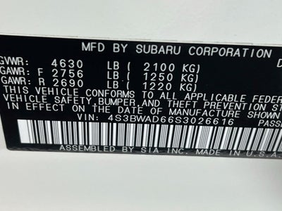 2025 Subaru Legacy Premium