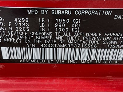 2023 Subaru Impreza Sport