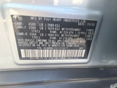 2014 Subaru Outback 2.5i Limited