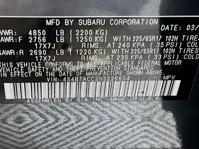 2022 Subaru Outback Premium