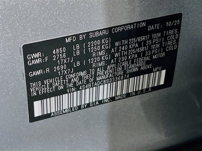 2025 Subaru Outback Premium