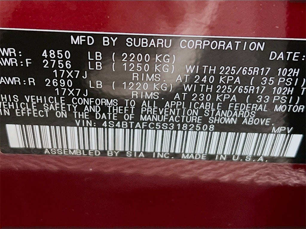 2025 Subaru Outback Premium