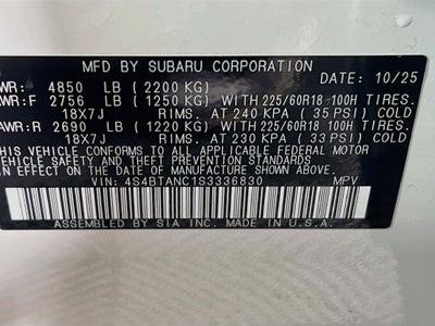 2025 Subaru Outback Limited