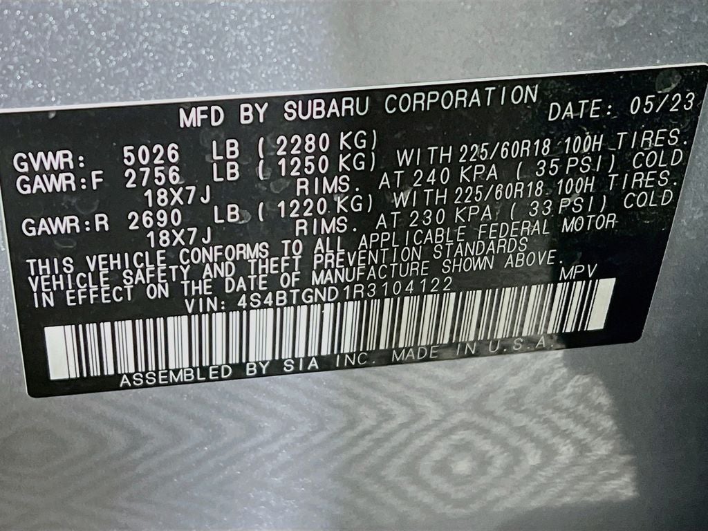 2024 Subaru Outback Limited XT