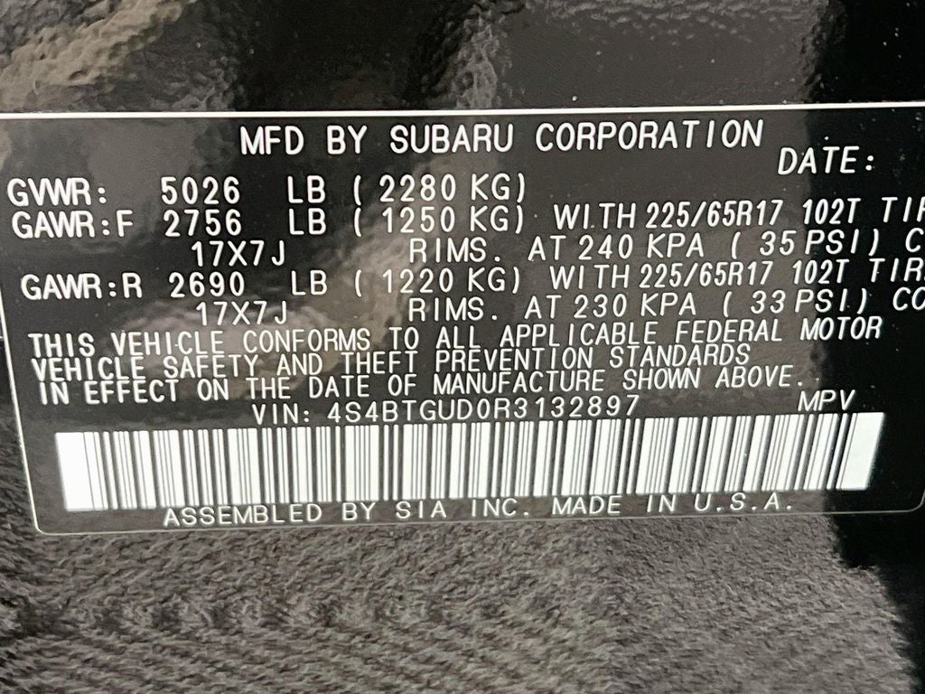 2024 Subaru Outback Wilderness