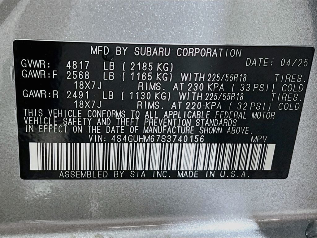2025 Subaru Crosstrek Limited