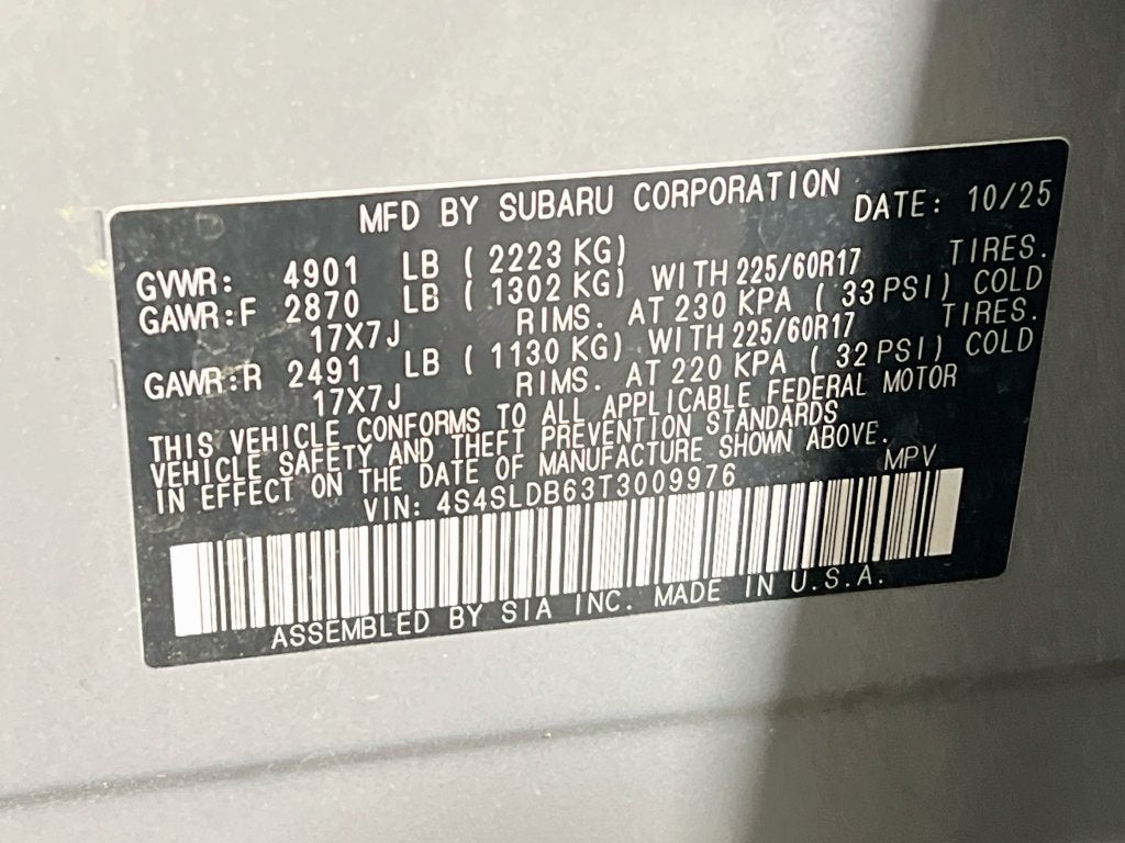 2026 Subaru Forester Premium