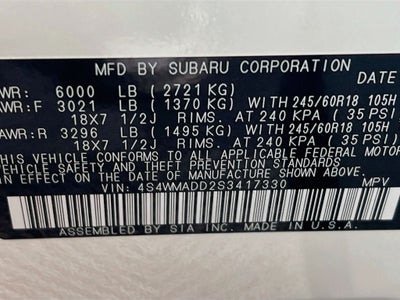 2025 Subaru Ascent Premium