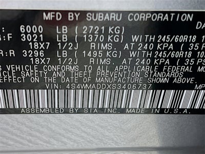 2025 Subaru Ascent Premium