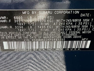 2023 Subaru Ascent Premium