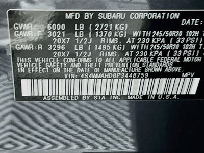 2023 Subaru Ascent Onyx Edition