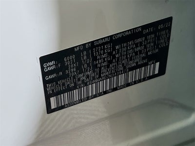 2022 Subaru Ascent Touring