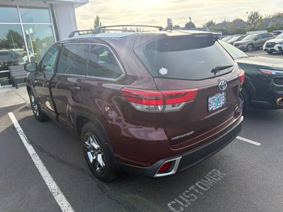 2018 Toyota Highlander Hybrid Limited Platinum
