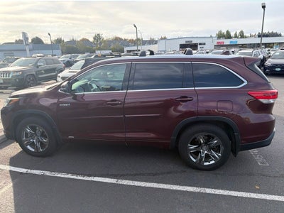2018 Toyota Highlander Hybrid Limited Platinum