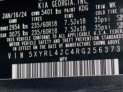 2024 Kia Sorento S