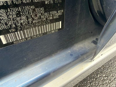 2011 Subaru Impreza Outback Sport